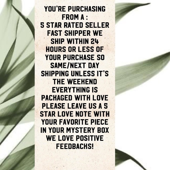 5 PIECE SPRING/SUMMER OUTFIT MYSTERY BOX